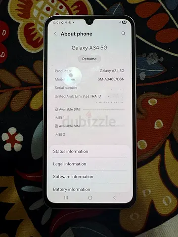 Samsung A34 5G **NEGOTIABLE**