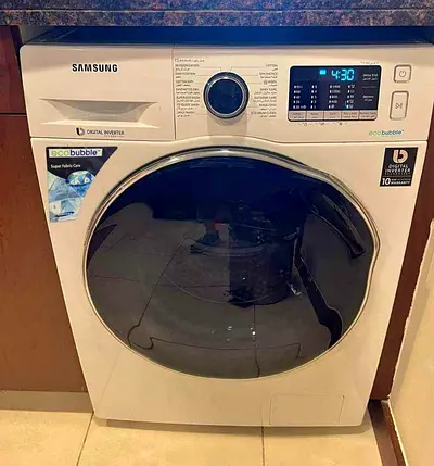 2025 Samsung 7kg+5Kg Washer  Dryer 2in1 Inverter Front Load Washing Machine For Sale free delivery