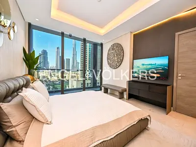 Burj from Master Bed and Lounge | Vacant