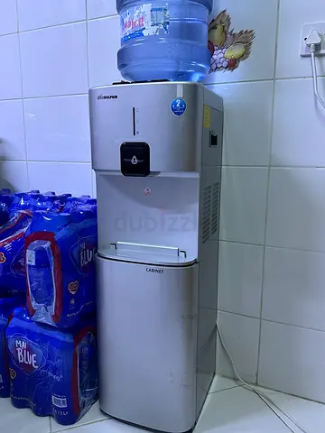 Dolphin Water Dispenser with Mini Fridge