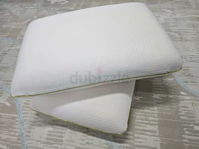 Pair of Memory Foam Pillows with Removable Covers - Lightly Used