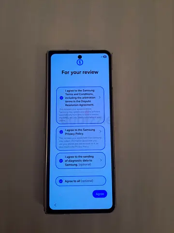 Samsung Galaxy 4 (folded) - open screen not working. 1TB memory 12gb ram for 750 only