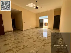 Stylish 2BR apartment, brand new, hall, 2 baths, wardrobes, balcony open view, central AC, deluxe fi