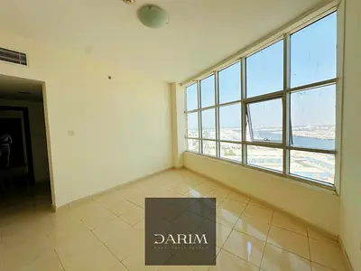 شقة واسعة بغرفة نوم واحدة للإيجار في برج أورينت، عجمان | جاهزة للسكن | طابق مرتفع