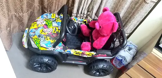 Kids Electric Ride-On Car (2-Seater) with Remote - Good Condition
