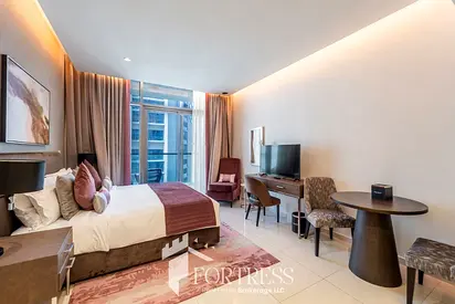 HIGH FLOOR STUDIO | FULLY FURNISHED | CANAL VIEW