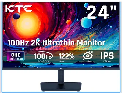 24 KTC 2K QHD 100Hz IPS Ultrathin Monitor (2560x1440)