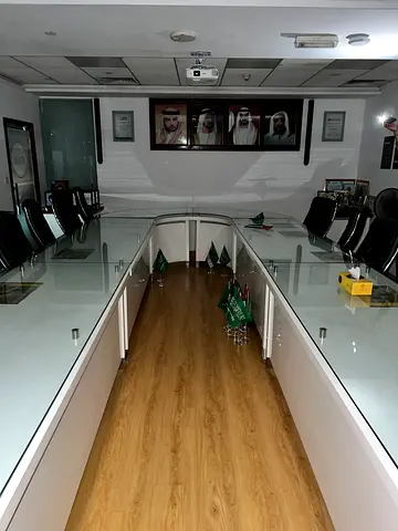 Executive Boardroom Conference Table + Leather Chairs - Urgent Sale