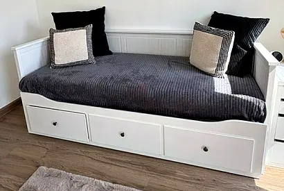Ikea Day bed with two mettreses available in perfect condition