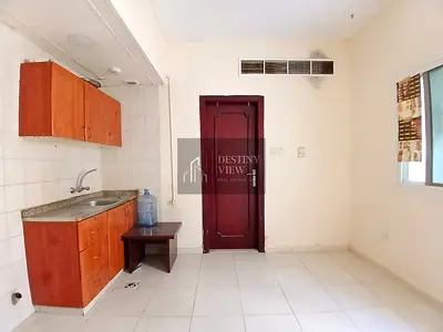 Spacious studio | 1 Washrooms | 400 Sqft | AED 15000 | Prime Muwaileh Location near to safari mall