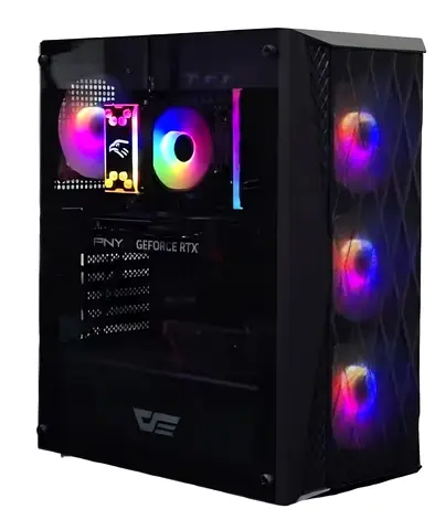 Custom RGB Gaming Desktop PC with RTX GPU