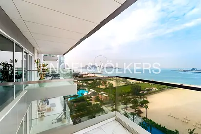 High Floor with Full Sea and Dubai Ain Views