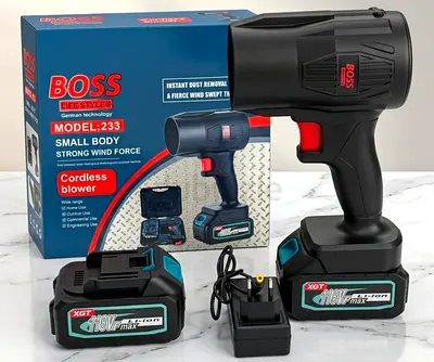 Cordless Battery Blower Kit with 2 Batteries and Charger