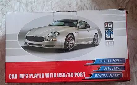 Car MP3 Player with USB/SD Port - 60W (New in Box)
