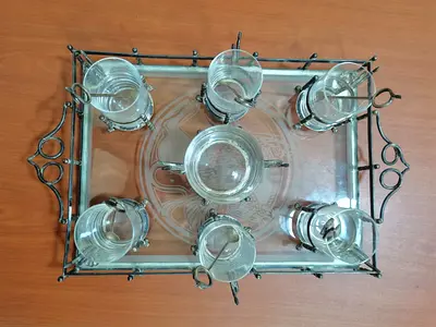 Starling silver Handmade tee set