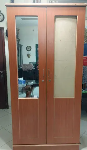 Two door cupboard
