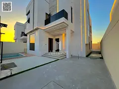 Luxury villa for rent with very high-end finishing, 4 bedrooms with a swimming pool, first occupancy