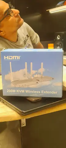 HDMI 200m KVM Wireless Extender (boxed) - Unused/Like New