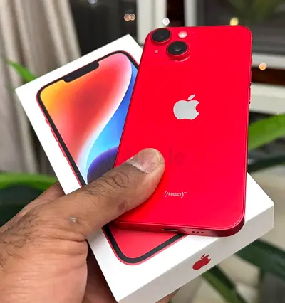 iPhone 14 512GB RED 🔴 | 95% Battery 🔋 | Apple WARRANTY Till AUG 2026 ✅ | LIKE BRAND NEW + BOX