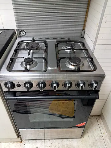 Cooking range Stainless steel