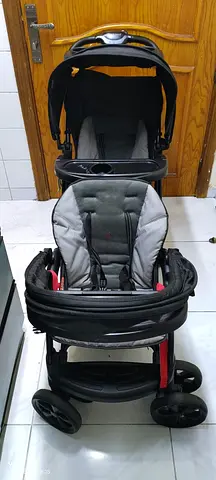 2 seater Baby stroller Aed 40 only