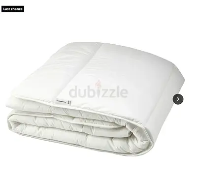 NEW IKEA 50%off- White Quilted Comforter / Duvet - 240X220cm Lightweight