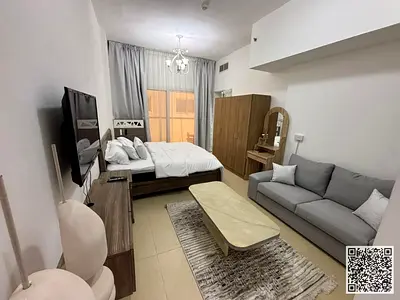 🏡 Golden Opportunity! The most luxurious, fully furnished studio for monthly rent in Al Jurf, Ajman ✨