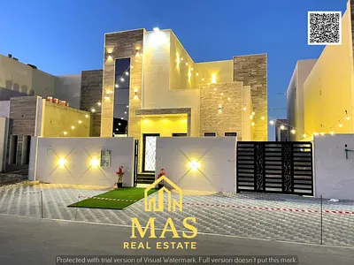 🏡 فيلا جديدة للإيجار السنوي في الزاهية – عجمان | تصميم عصري | مساحة واسعة