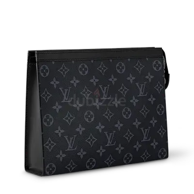 Louis Vuitton Pochette Voyage MM (Monogram Eclipse) – Excellent Condition