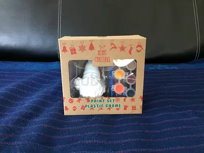Kaemingk Plastic Gnome Paint Set