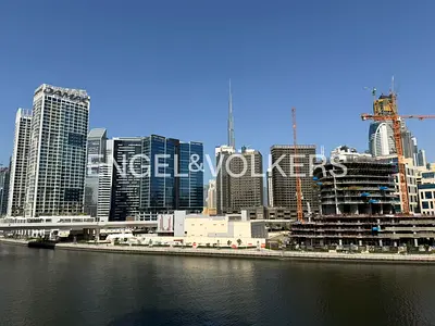 Burj and Canal View | Vacant | 12 Cheques
