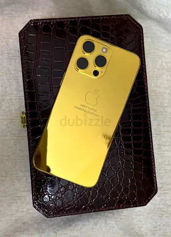 iPhone 15 Pro Max Mansa London - 24kt Gold Limited Edition