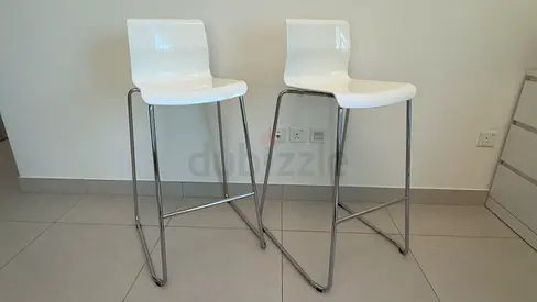 Bar Stool White