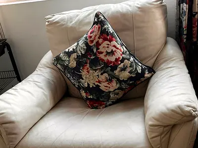 Leather sofa