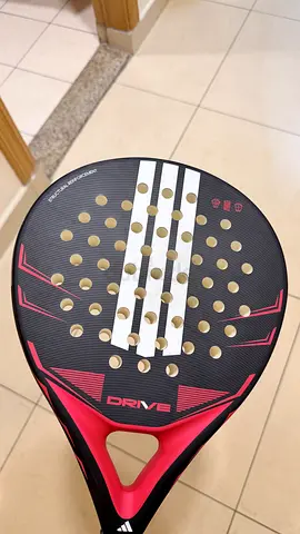 Adidas Drive 2026 Padel Racket – Black/Red