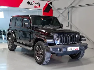 AED 1809/month | 2021 Jeep Wrangler Unlimited 80th Anniversary | GCC Specs | Ref#457812