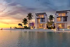Beach Front Ready to move Villas | 5 Bed + Maid + Closed Kitchen | Wake Up With Sound Of Waves | Isl