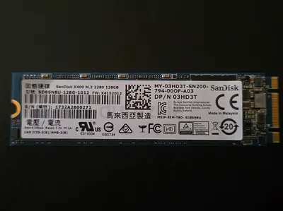 128GB M.2 SATA SSD
