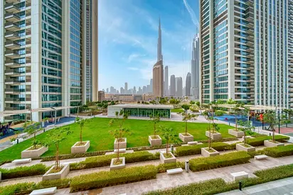 Park and Burj Khalifa View / Furnished / Vacant
