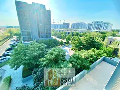 The studio good layout available for rent in al jada Sharjah areej building