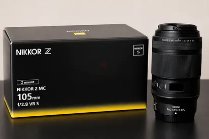 Nikon NIKKOR Z MC 105mm f/2.8 VR S Macro Lens | Like New
