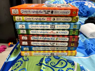 Diary of a Wimpy Kid - Box Set of 8(Like New)