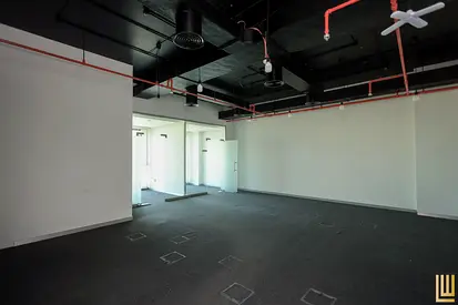Fitted Office for Rent in Jumeirah 1 | With Partitions | Prime Location