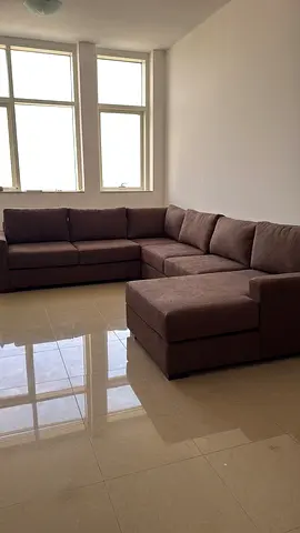 U shape Brown Sofa for sale