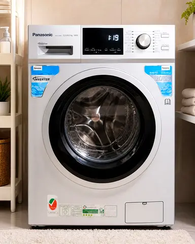 Panasonic Front Load Washing Machine - 8kg Capacity, Inverter Motor, Excellent Condition