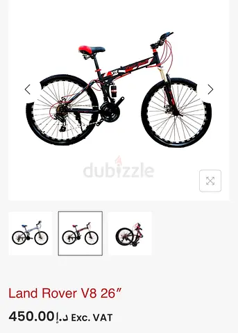 Folding Land Rover bicycle for sale