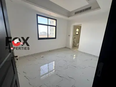 2BHK in Al Alia on MBZ Road, 2 bathrooms, balcony, spacious, AED 43K yearly, flexible payments.