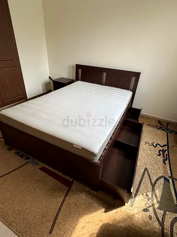 Bed double with flawless matress