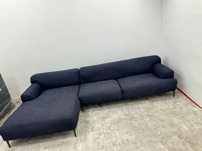 Looks great condition the loom collection lshape sofa