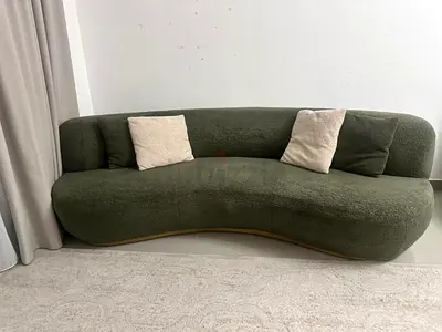 Throw away 85% off very premium comfy velvet sofa Home centre